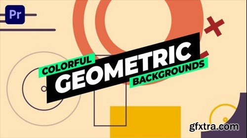 Videohive Colorful Geometric Backgrounds 53275945