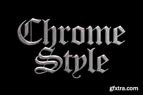 Chrome Style Logo Effect GTRPY2N