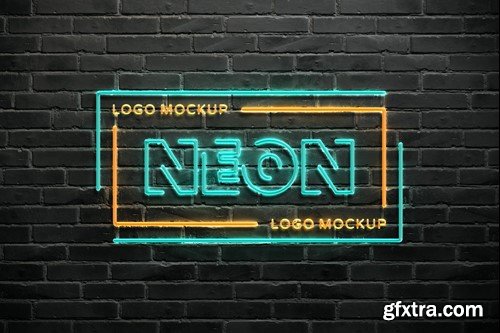 Neon Sign Mockup ALHNX2S