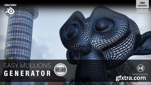 Easy Mullions_Generator V1.4 for Blender