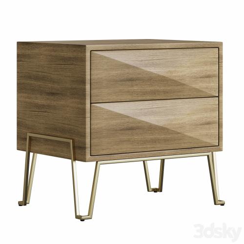 Highland Bedside Table by Eichholtz