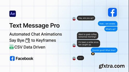 Videohive Facebook Text Message Pro 53275530