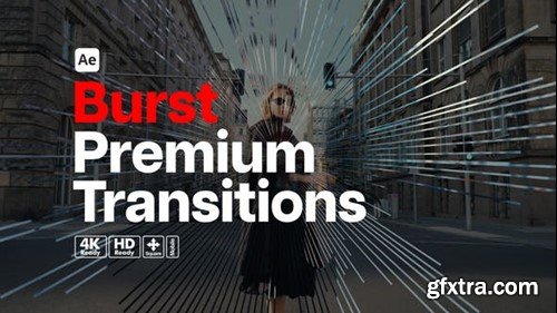 Videohive Premium Transitions Burst 53272383