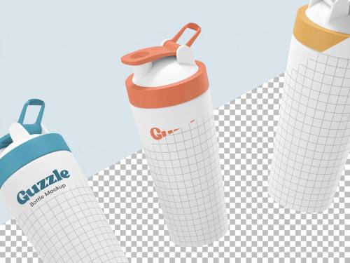 Water Bottle Mockup