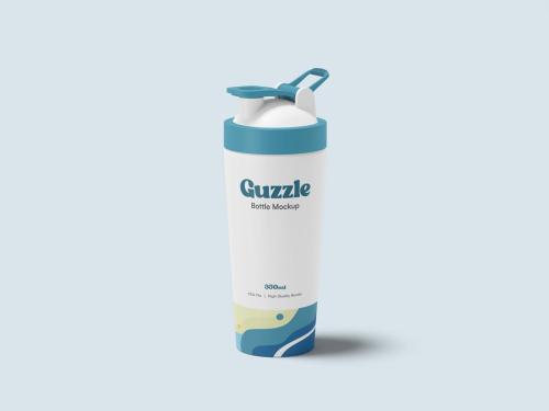 Water Bottle Mockup