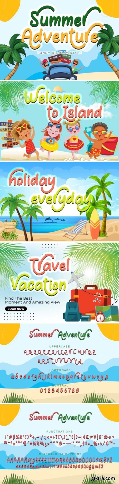 Summer Adventure Font