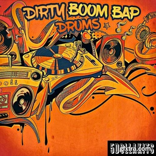 5DOLLAKITS Dirty Boom Bap Drums