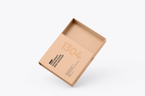 Kraft Box Mockup