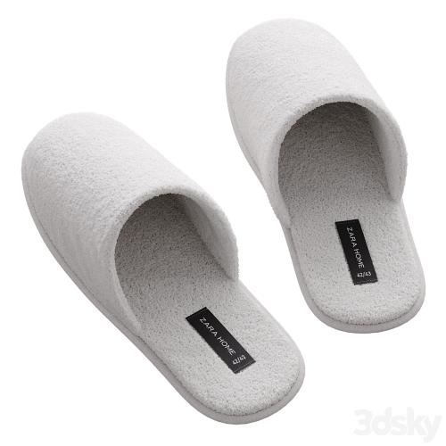 Terry slippers Zara Home