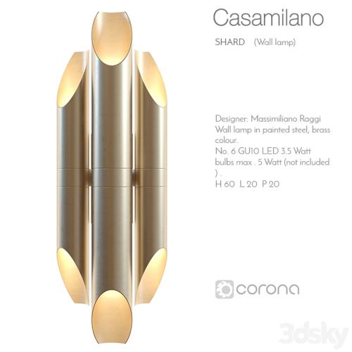 Casamilano shard wall lamp