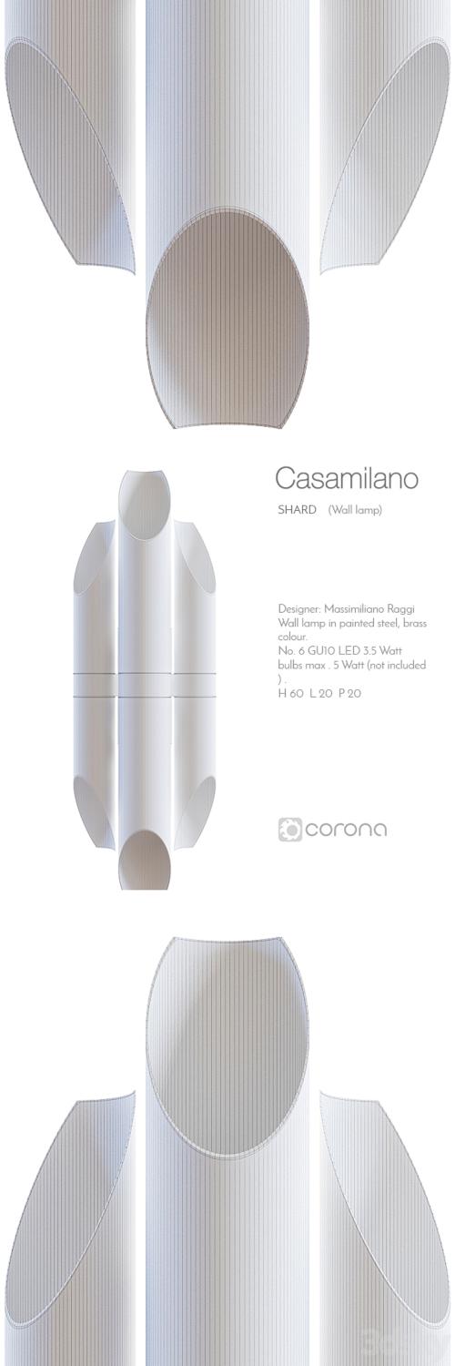 Casamilano shard wall lamp