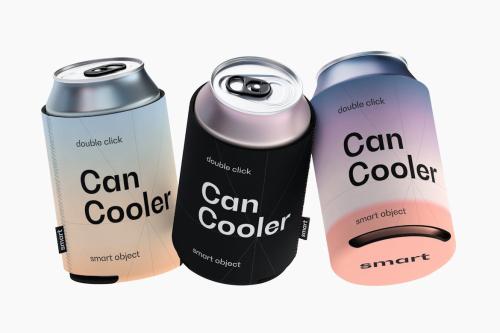 Can Cooler Mockup