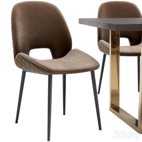 Beekman Dining Chair and Osaka Table