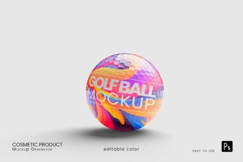 Golf Ball Mockup