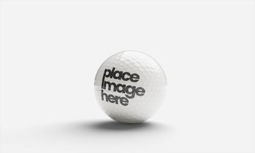 Golf Ball Mockup