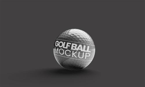 Golf Ball Mockup