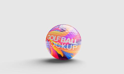 Golf Ball Mockup