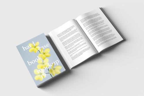 Hard Cover Book Mockups