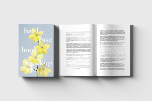 Hard Cover Book Mockups