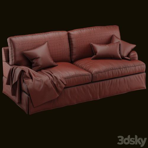 PB Russian Arm Slipcovered Sofa