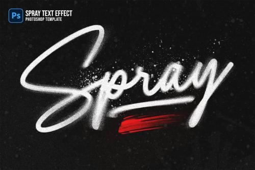 Spray Paint Text Effects