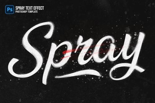 Spray Paint Text Effects