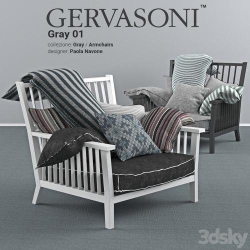 Gervasoni Gray 01 Armchair