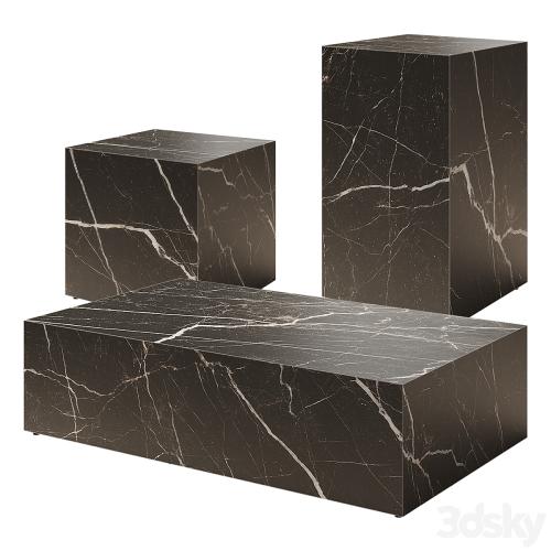 AUDO Plinth Marble Table by Norm (Menu)