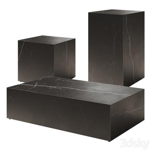 AUDO Plinth Marble Table by Norm (Menu)