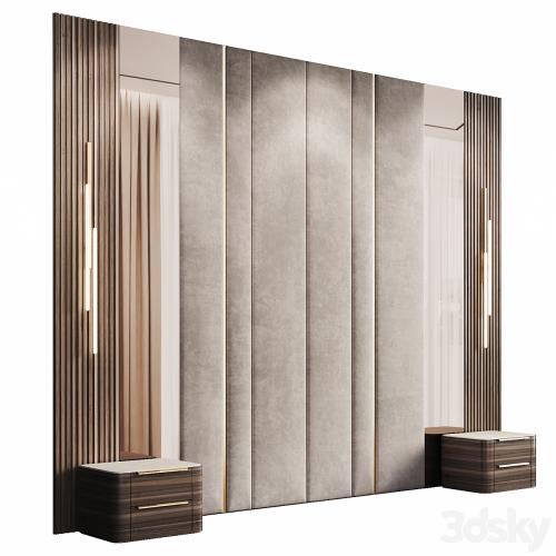 Decorative wall panel and headboard 5