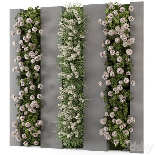 Outdoor Wall Vertical Garden Set - Set 1082