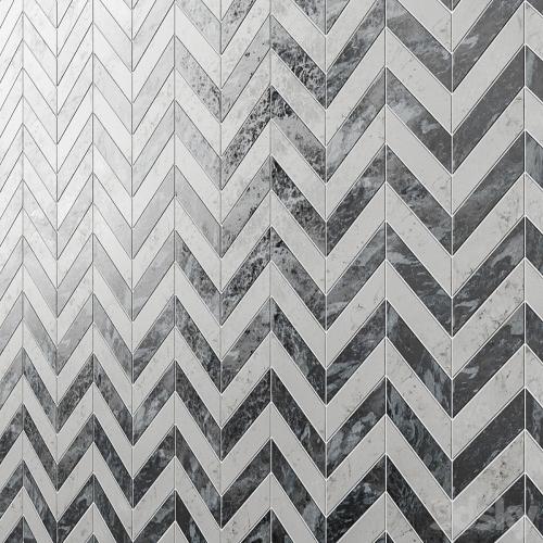 Talon Carrara & Bardiglio Marble Tile