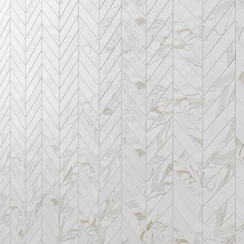 Talon Carrara & Bardiglio Marble Tile