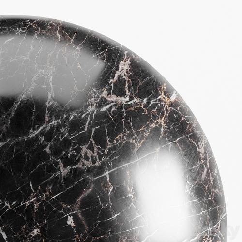 Black marble seamless material