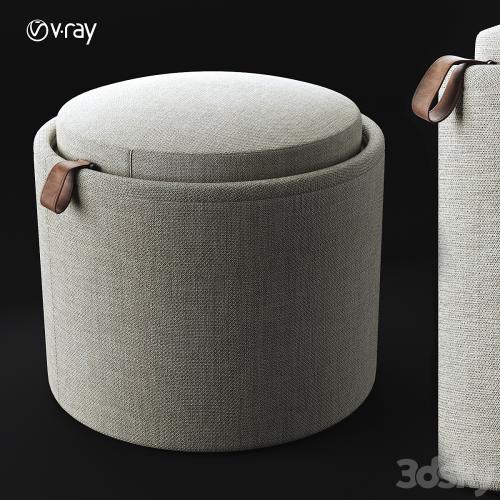 PILL | Fabric pouf