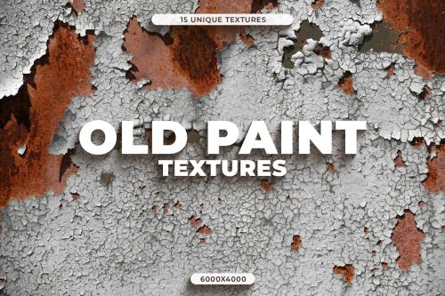 15 Old Paint Textures