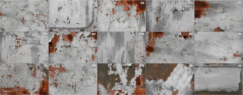 15 Old Paint Textures