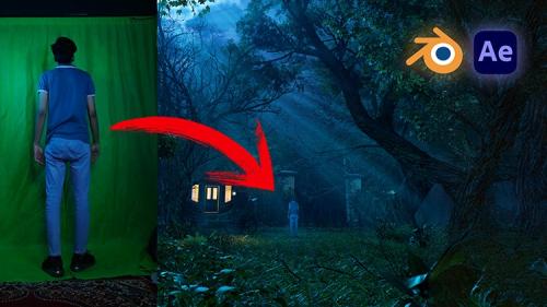 Udemy - Mastering Realistic 3D Environment in Blender & Green Screen