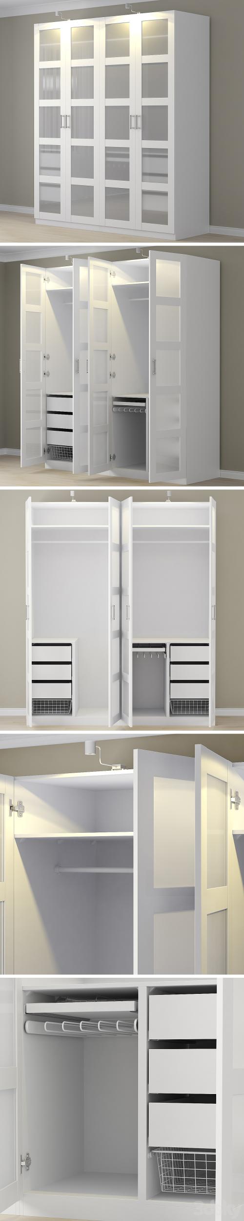 Ikea Pax Wardrobe / Bergsbu.