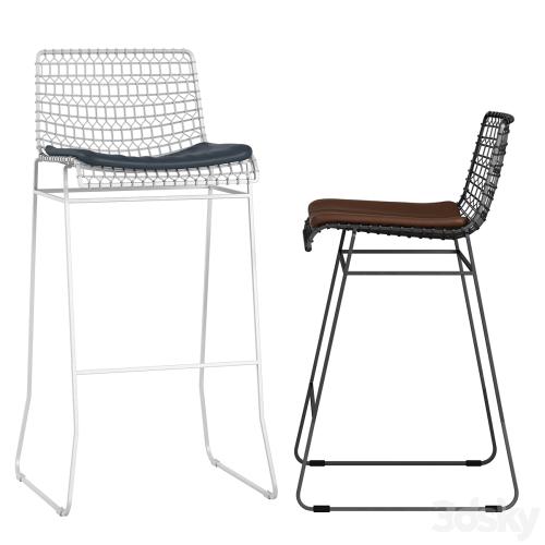 Crate and Barrel Tig barstool