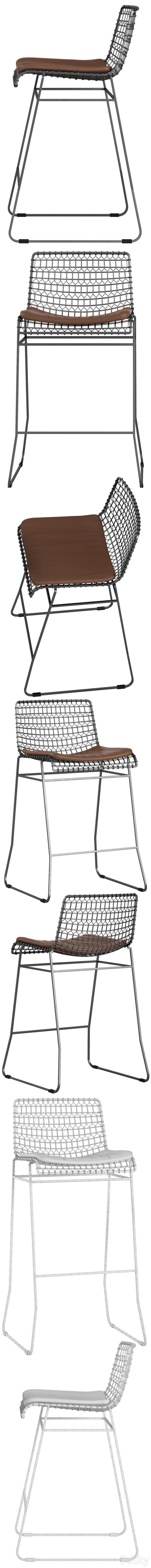 Crate and Barrel Tig barstool