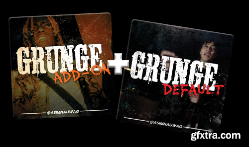 Asim Nauwag ULTIMATE GRUNGE FX BUNDLE for After Effects