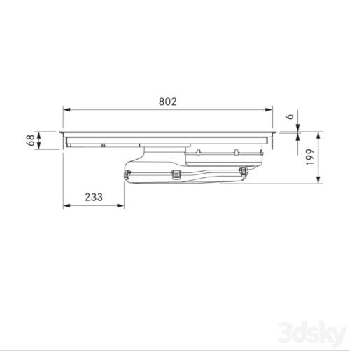 BORA X Pure cooktop with integrated cooker hood