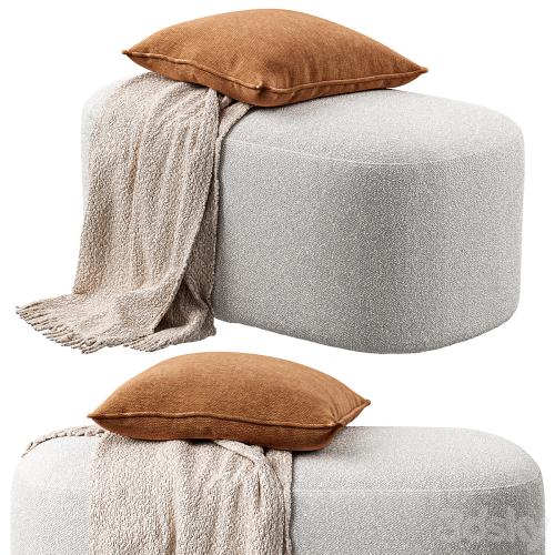 Vorsen - Round Ottoman Stool