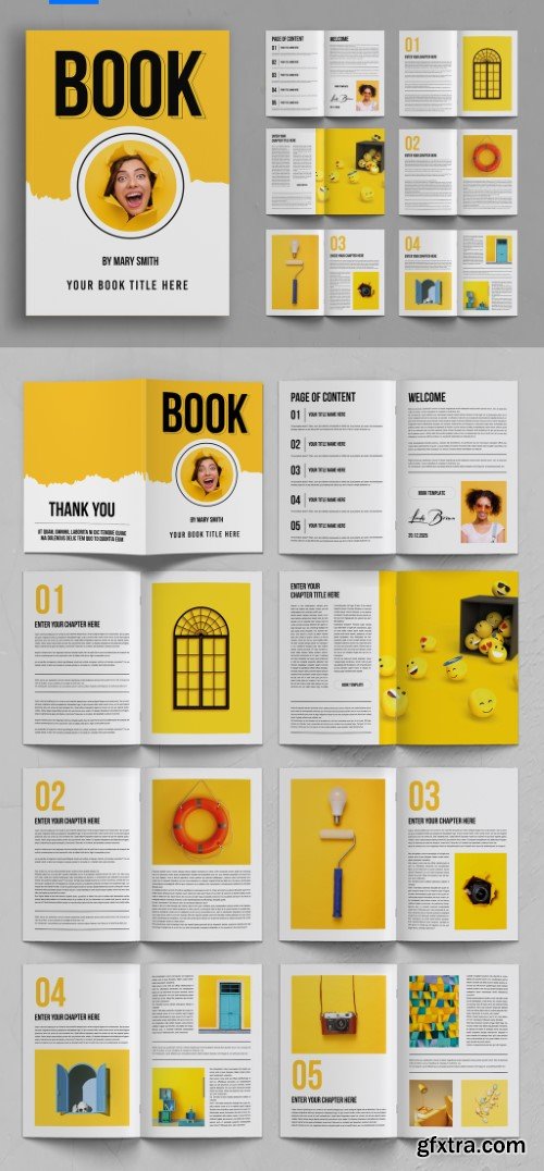 Book Layout Template