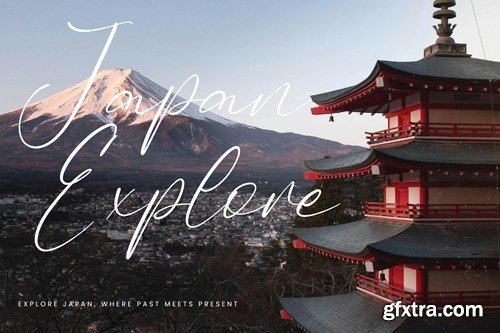 Historic Yukata Modern Handwritten Font V8ZUZ65