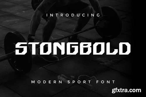 Stongbold - Modern Display Font 3WEAEGW