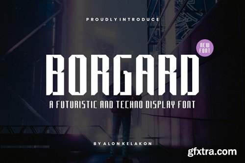 Borgard Futuristic and Technology Font 7LSRZA9