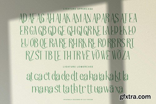 Redivola Typeface MHPKSJU