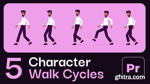 Videohive Character Animation Walk Cycles 53302224